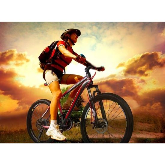 MalTrack odpružené horské kolo Sport 26" šedo-červené