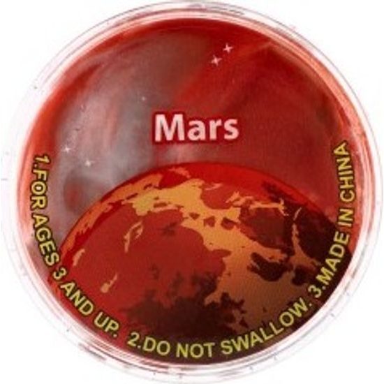 Sliz - hmota planety sluneční soustava - mix barev