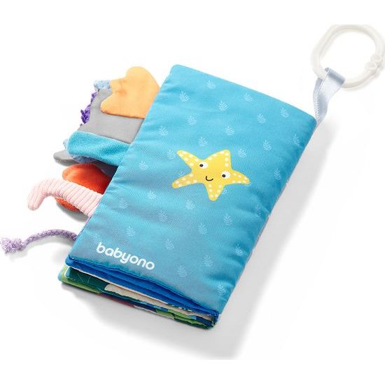 Měkká senzorická knížka BabyOno Ocean
