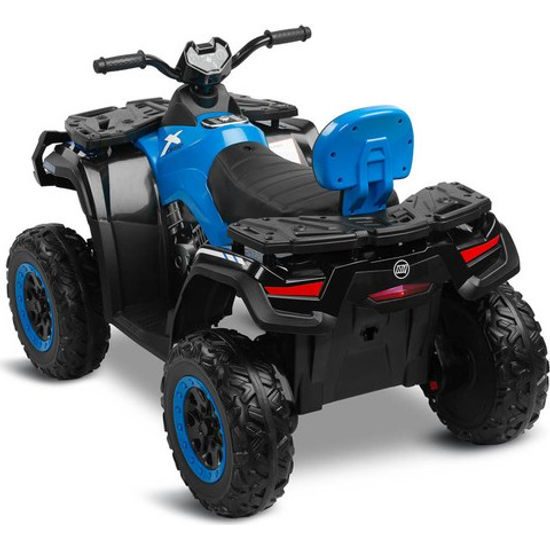 Dětská elektrická čtyřkolka Rush, modrá