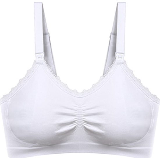Kojící podprsenka D80-85 bílá
