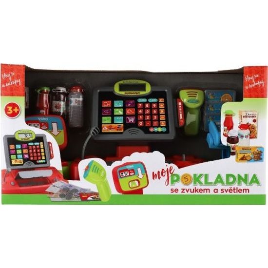 Pokladna velká digitální - na baterie