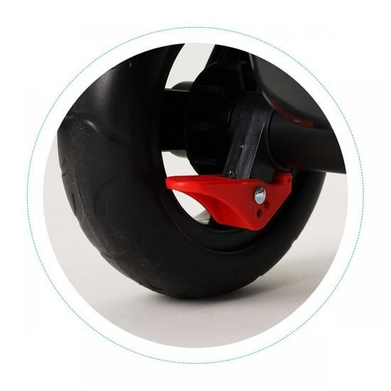 Ecotoys dětská tříkolka s otočným sedadlem Trike 2v1 zelená