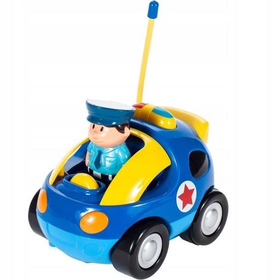 Autíčko na dálkové ovládání pro nejmenší Funny Police