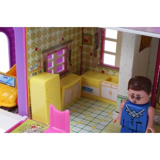 Malplay rozkládací domeček pro panenky s nábytkem Dream Palace
