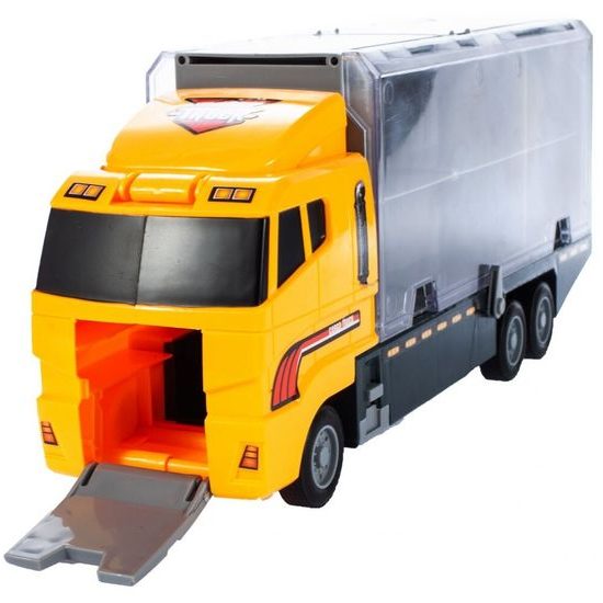 Nákladní auto se 6 stavebními stroji Building Truck