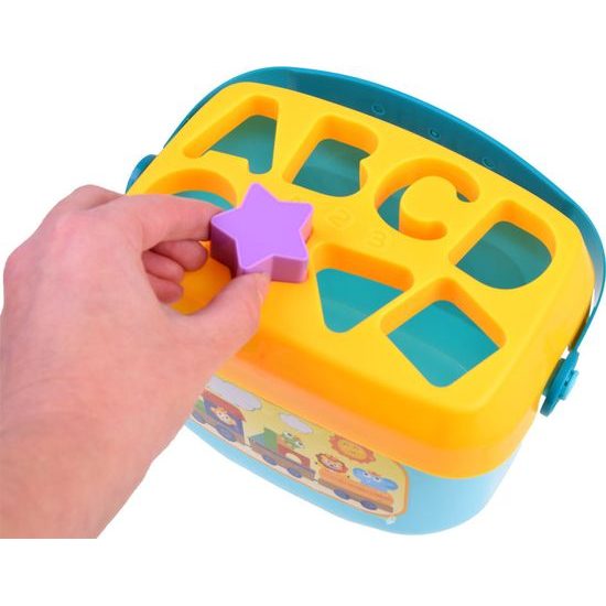 Vzdělávací sada písmen s přenosným boxem, 16 ks