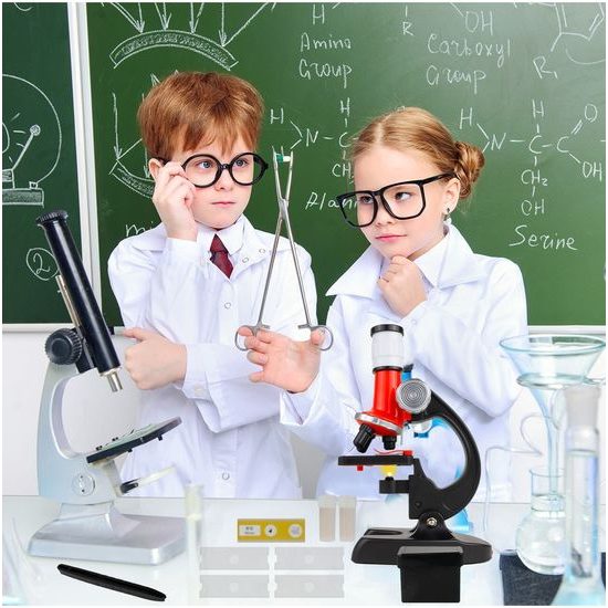 Dětský mikroskop na baterie Optic Microscope