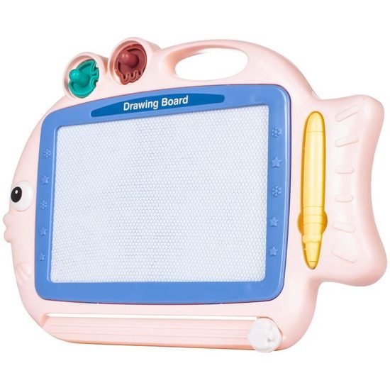 Dětská kreslící tabulka Růžová rybka