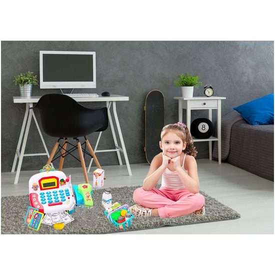 Dětská elektronická pokladna s LED displejem Lovely Cash