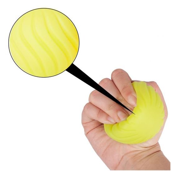 Senzorické míčky pro nejmenší Soft Rubber Ball 8 kusů