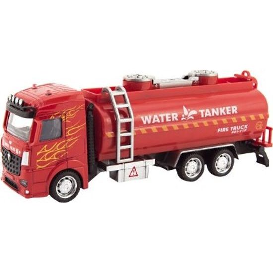 Hasičské auto na zpětné natažení - mix 3 druhy