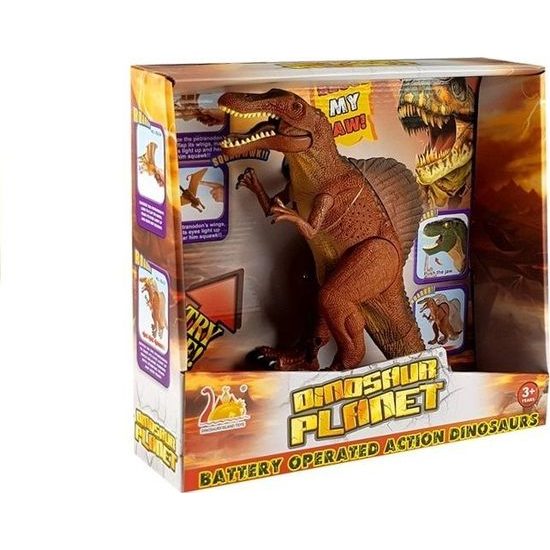 Velký dinosaurus Tyrannosaurus  na baterie