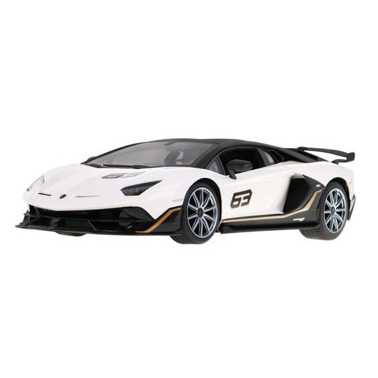 Rastar auto na dálkové ovládání Lamborghini Aventador SVJ 1:14 bílé
