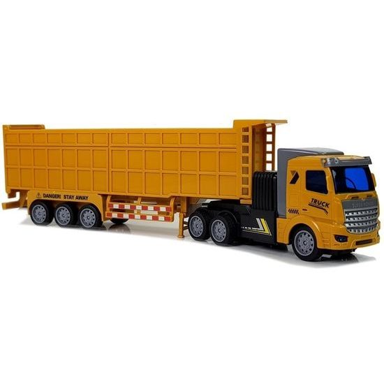 Autíčko s návěsem na dálkové ovládání Yellow Truck