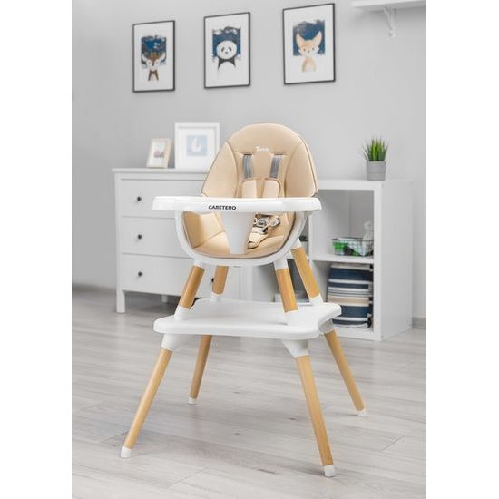 Jídelní židlička TUVA BEIGE