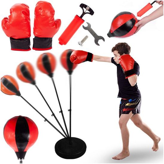 Dětská boxovací hruška s příslušenstvím Boxing Playset