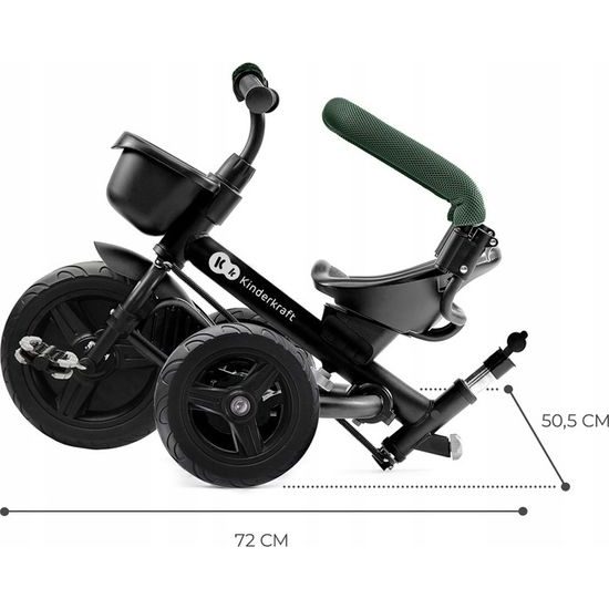 Tříkolka Kinderkraft AVEO zelená