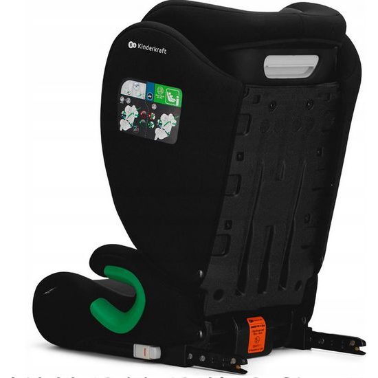 Autosedačka Kinderkraft Junior FIX 2019 Isofix black