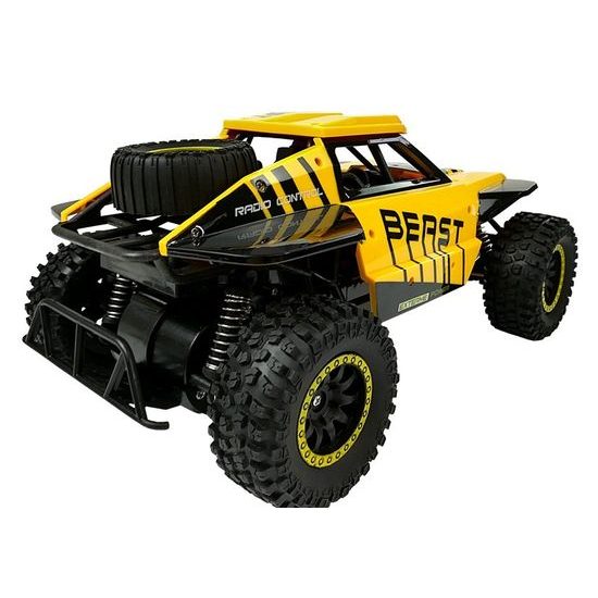 Terénní auto na dálkové ovládání Speed King žluté 1:14