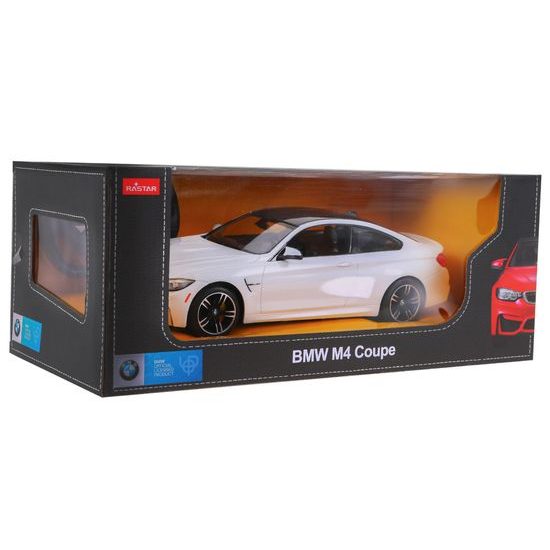 Rastar auto na dálkové ovládání BMW M4 Coupe 1:14 bílé