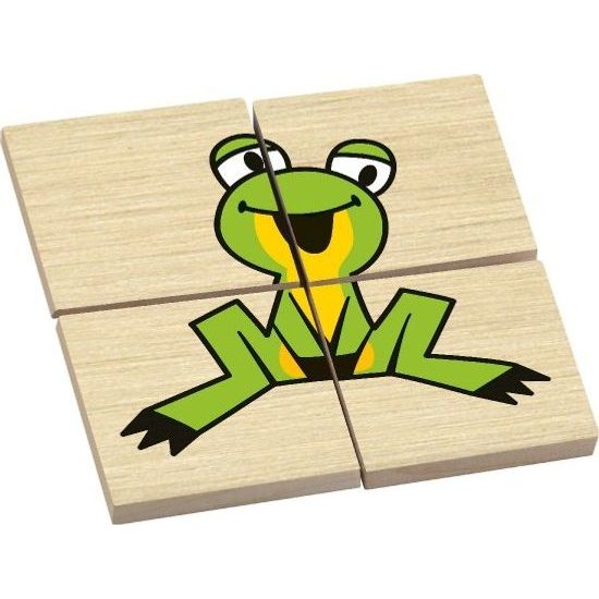 Oboustranná skládanka Krtek