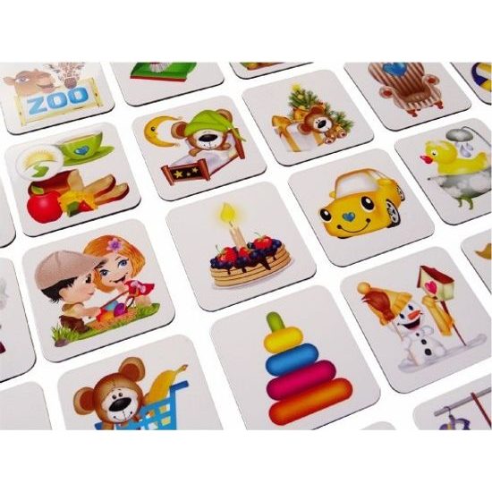 Kalendář magnetický - Školka 114ks magnetek