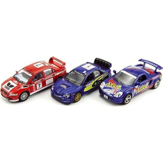 Auto Kinsmart Street Fighter - mix 6 druhů