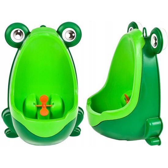 Dětský pisoár Žabka zelená II