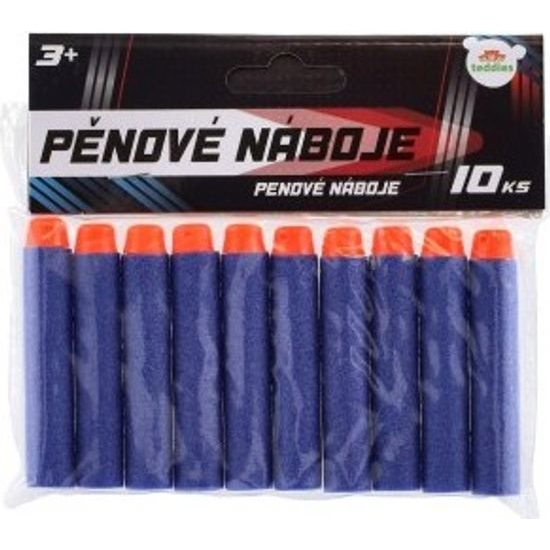 Náhradní pěnové náboje do pistole 10ks