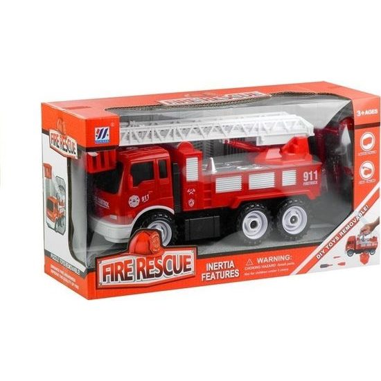 Hasičské auto s nářadím k demontáži