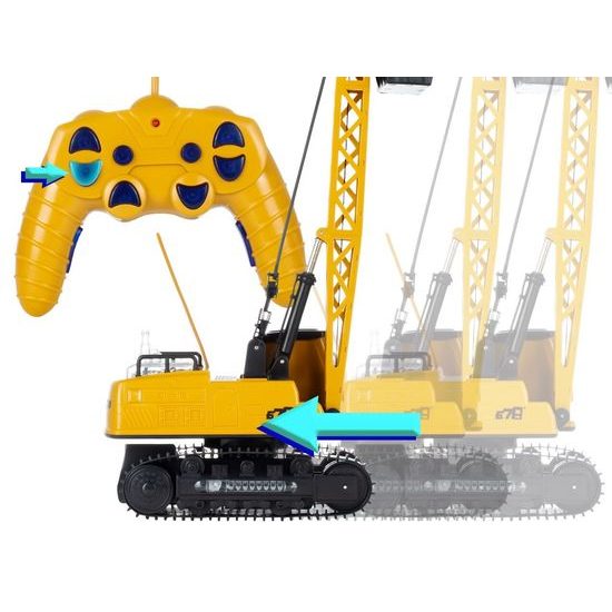 Pásový jeřáb na dálkové ovládání Cheetah 678