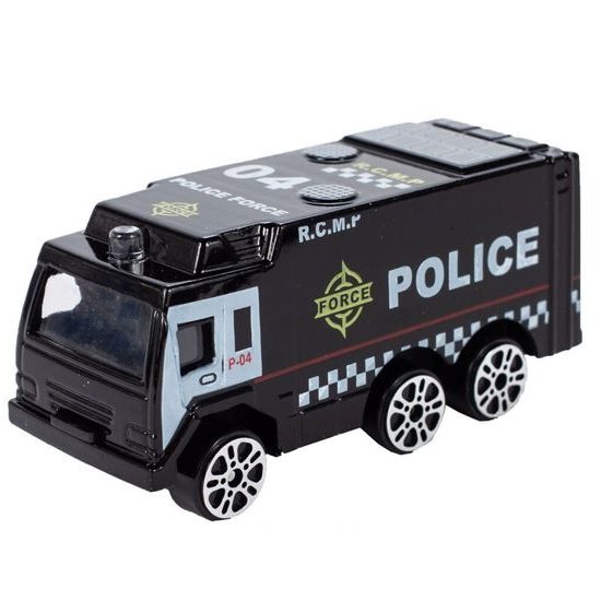 Interaktivní letadlo s autíčky, světly a zvuky Police Airplane