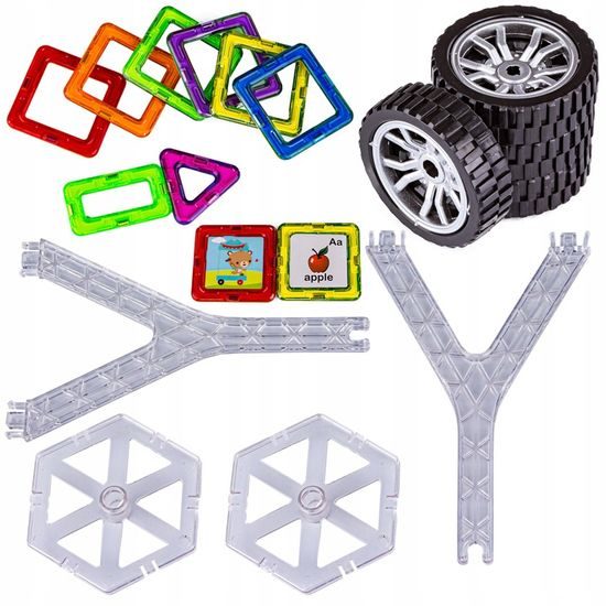 Doris magnetická stavebnice Magical Magnet Block 112 dílů