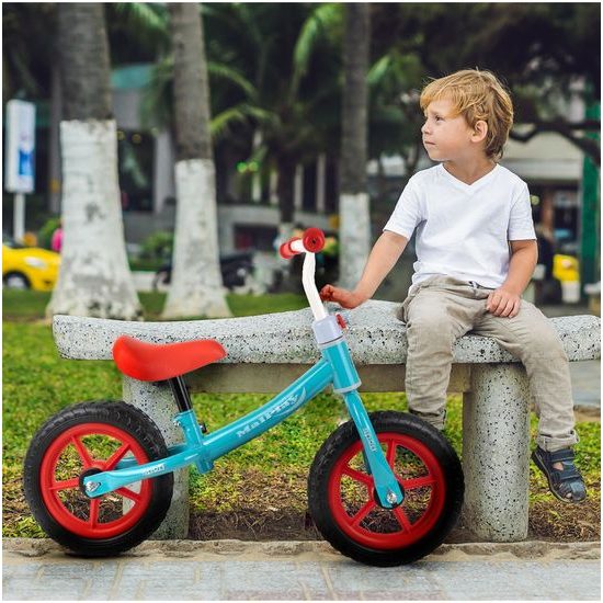 SMONTOVÁNO Dětské odrážedlo Trevis 12" blankytné