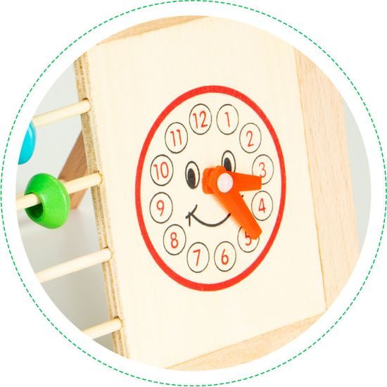 Ecotoys oboustranná kreslící tabule s počítadlem Abacus Board