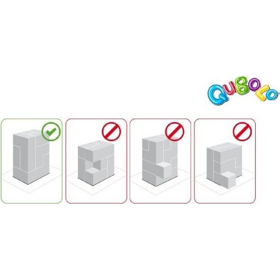 Qubolo společenská hra s dřevěnými kostkami