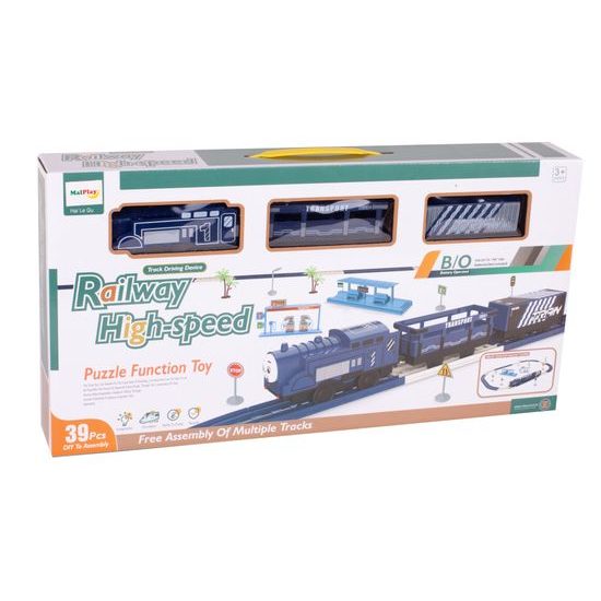 Vláčkodráha se světlem a zvukem Highspeed Railway 39 součástí