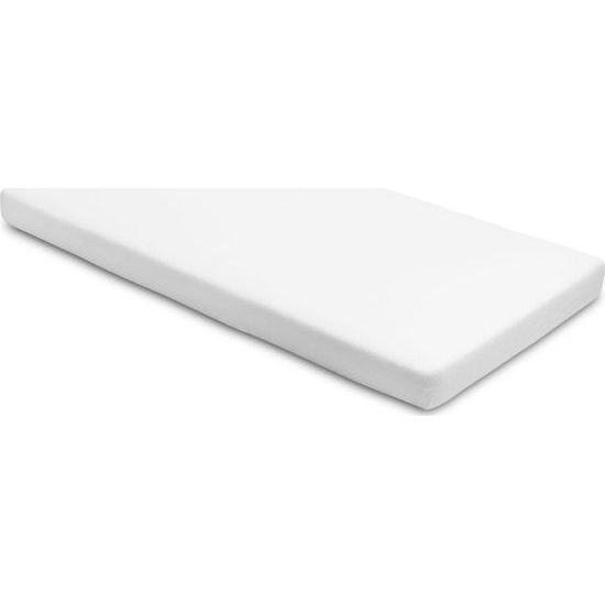 Sensillo Prostěradlo z froté bavlny bílé