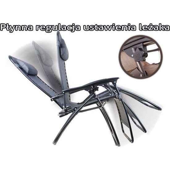 Zahradní a plážové lehátko se stojanem na nápoje a telefon