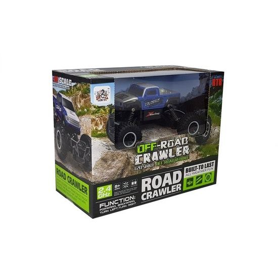 Auto na dálkové ovládání Monster Truck modré 1:20