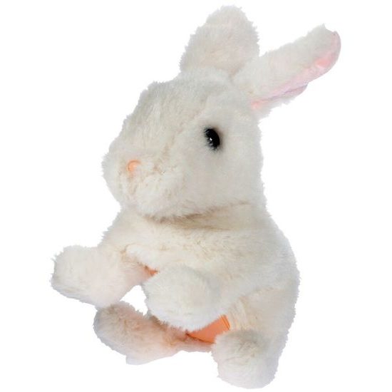 Plyšový králíček na baterie Princess Bunny bílý