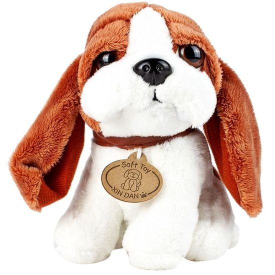 Mluvící panenka s oblečením a pejskem My Baby 32 cm