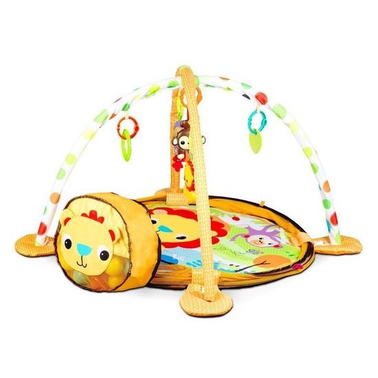 Ecotoys hrací deka s 30 míčky Lvíček