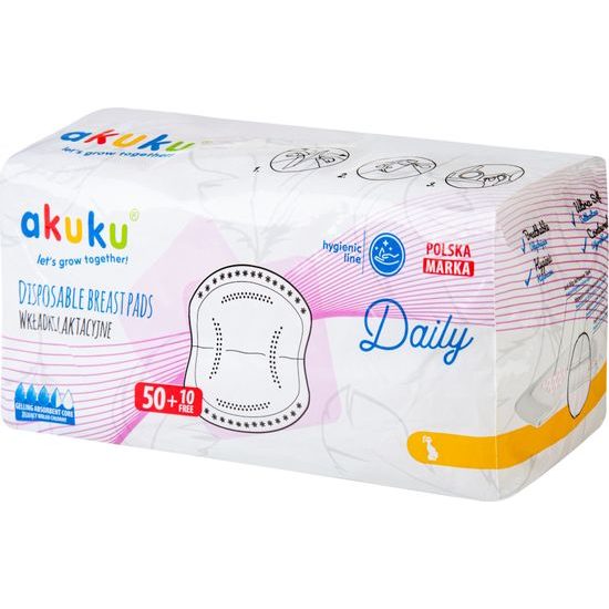 Prsní vložky Daily 60ks