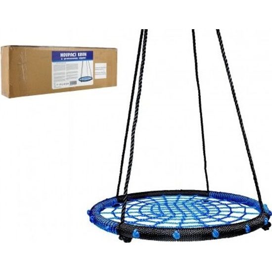 Houpací kruh modrý - provazová výplň