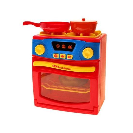 Majlo Toys dětská trouba se sporákem Red Oven