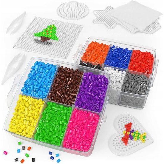 Korálky na žehlenie Iron Beads 8000 kusov