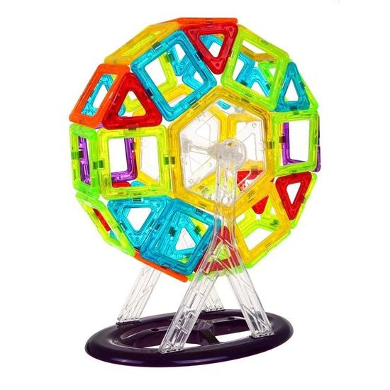 Majlo Toys magnetická stavebnice Mini Magical Magnet 128 dílů