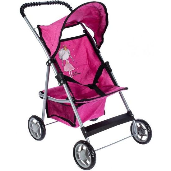 Sportovní kočárek pro panenky Rose Princess